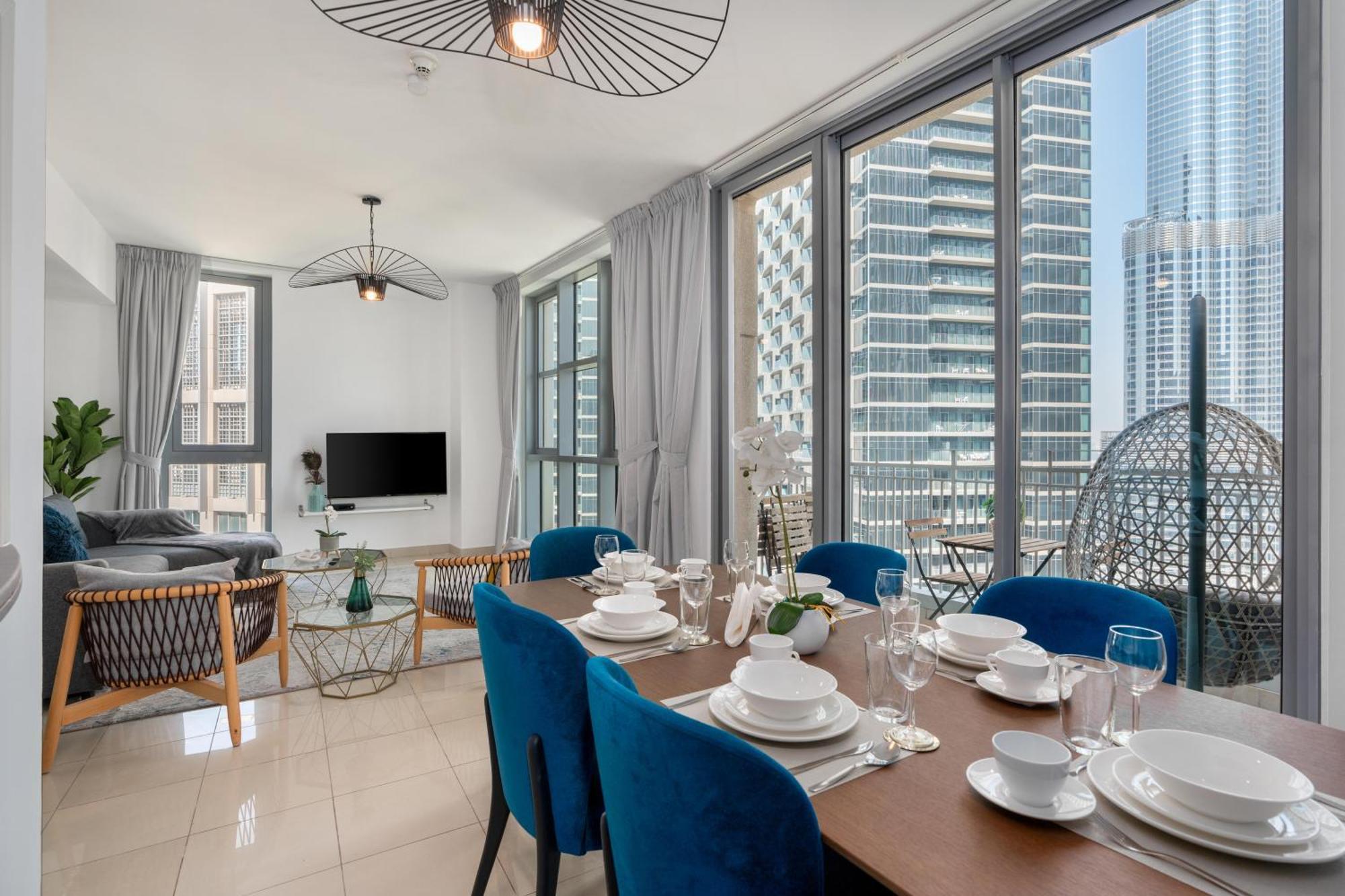 Burj Khalifa Views - 5 Min Walk From Dubai Mall - Upgraded - Designer Choice - 8 People - Dubai Opera Exterior photo